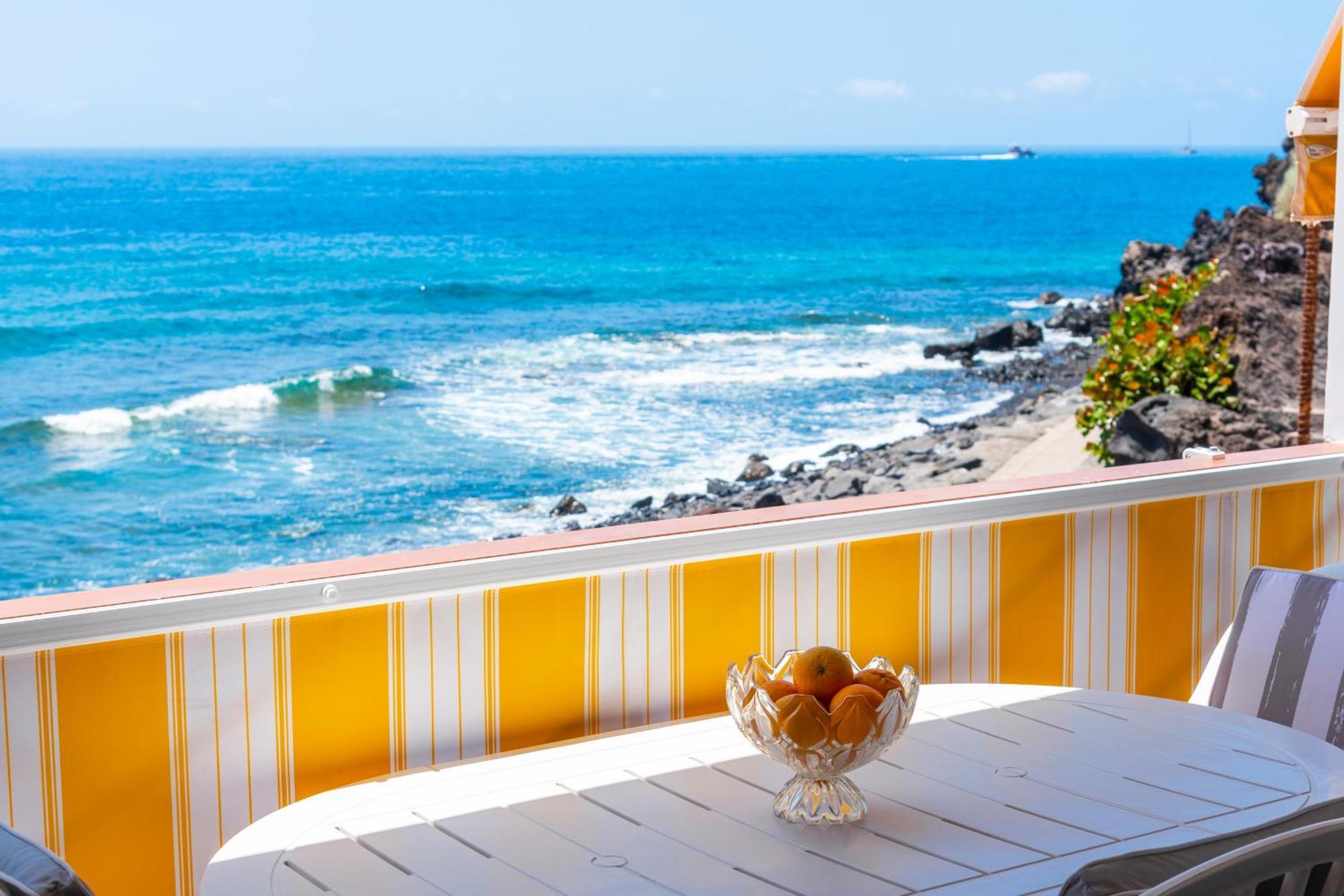Neptuno Ocean View, Beach Line With Pool Puerto de Santiago  Buitenkant foto